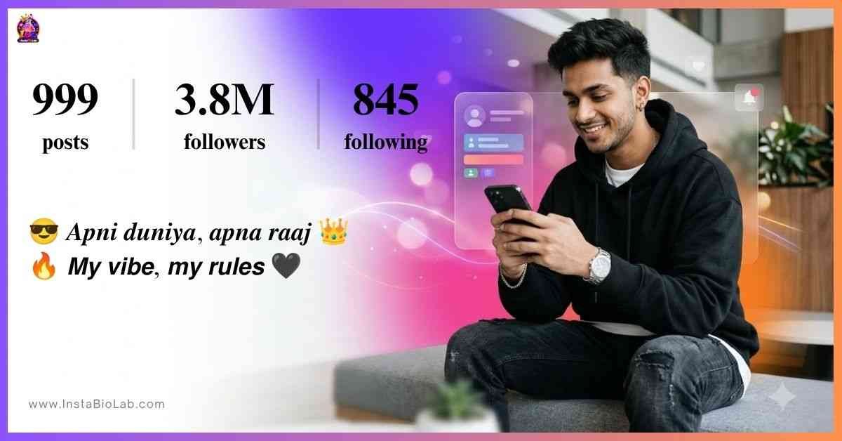 2 Line Bio For Instagram For Boy​