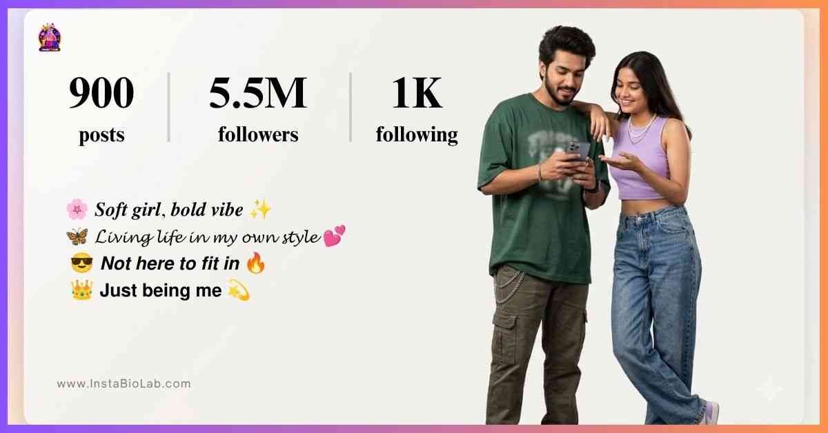 2 Line Bio For Instagram For Girl Stylish​