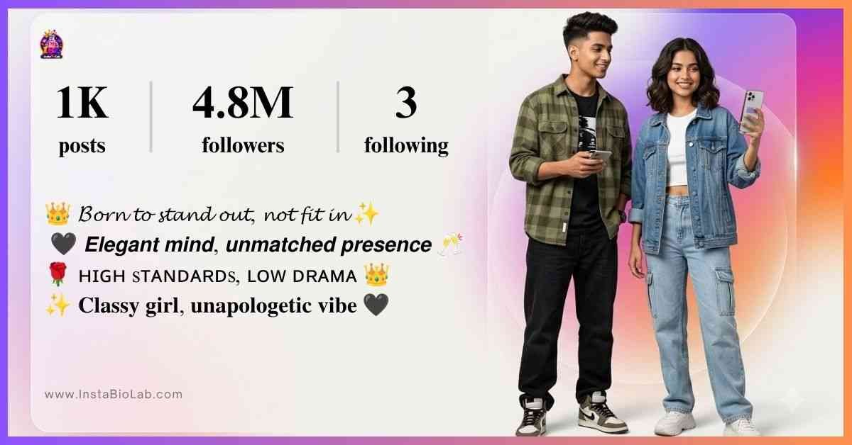 Attitude Bio For Instagram Bio For Higher Classy Girls​