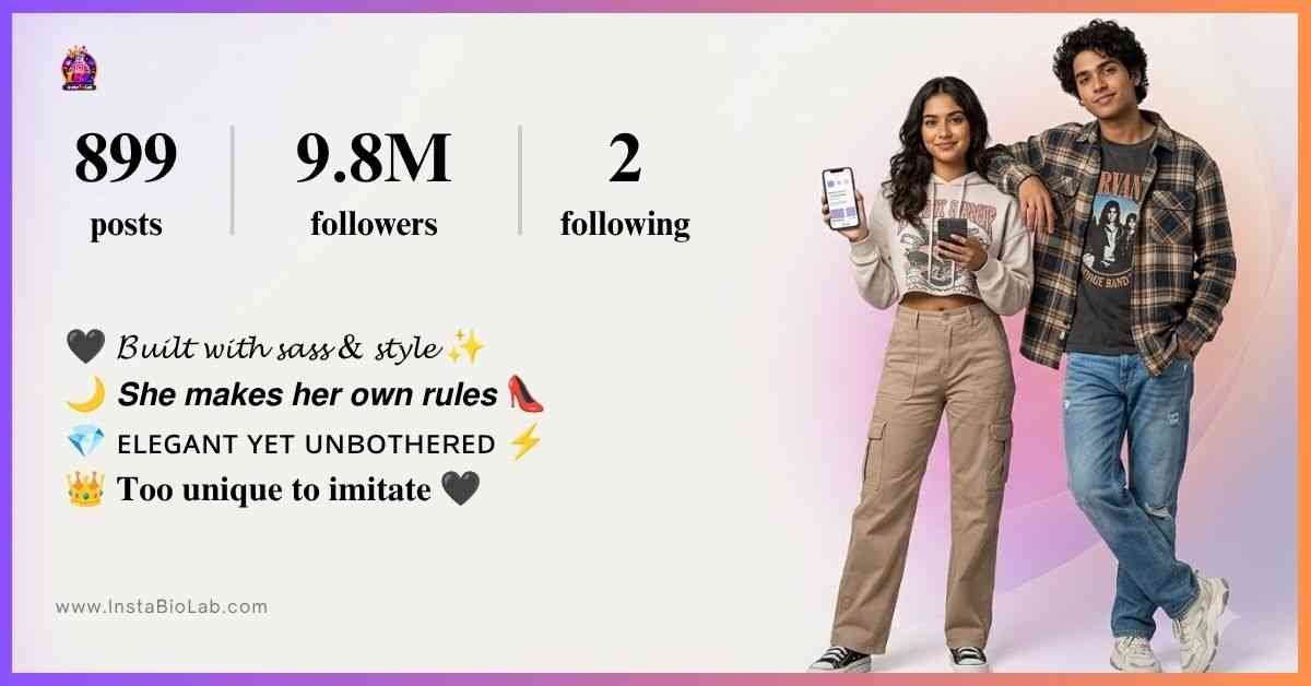 Attitude Bio For Instagram For Girl​