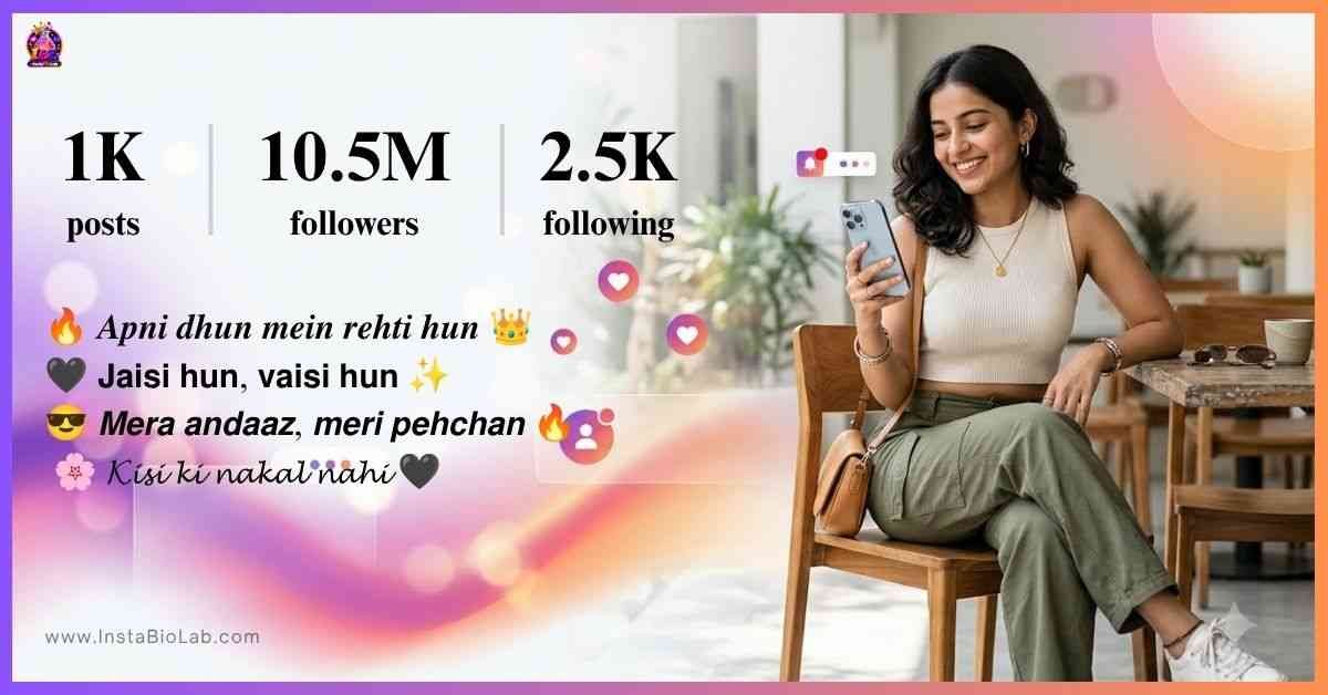 Attitude Bio For Instagram In Hindi For Girl