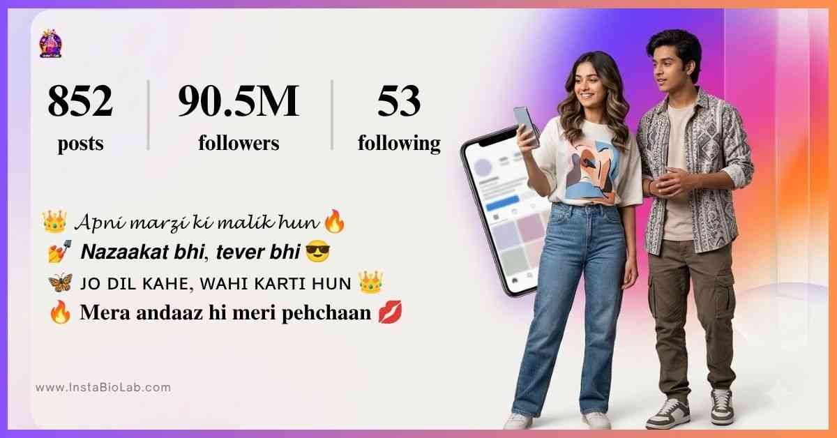 Attitude Bio For Instagram In Hindi For Girl​