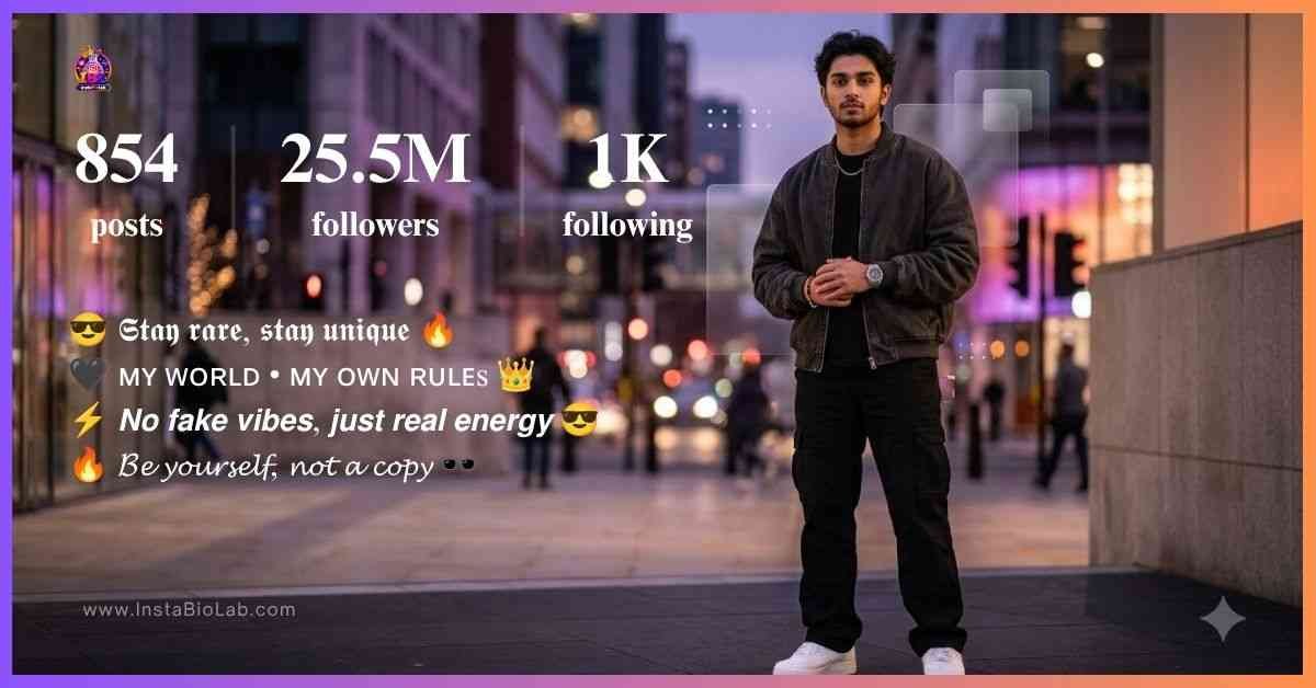 Attitude Bio For Instagram​