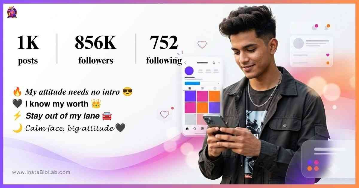 Attitude Instagram Bio