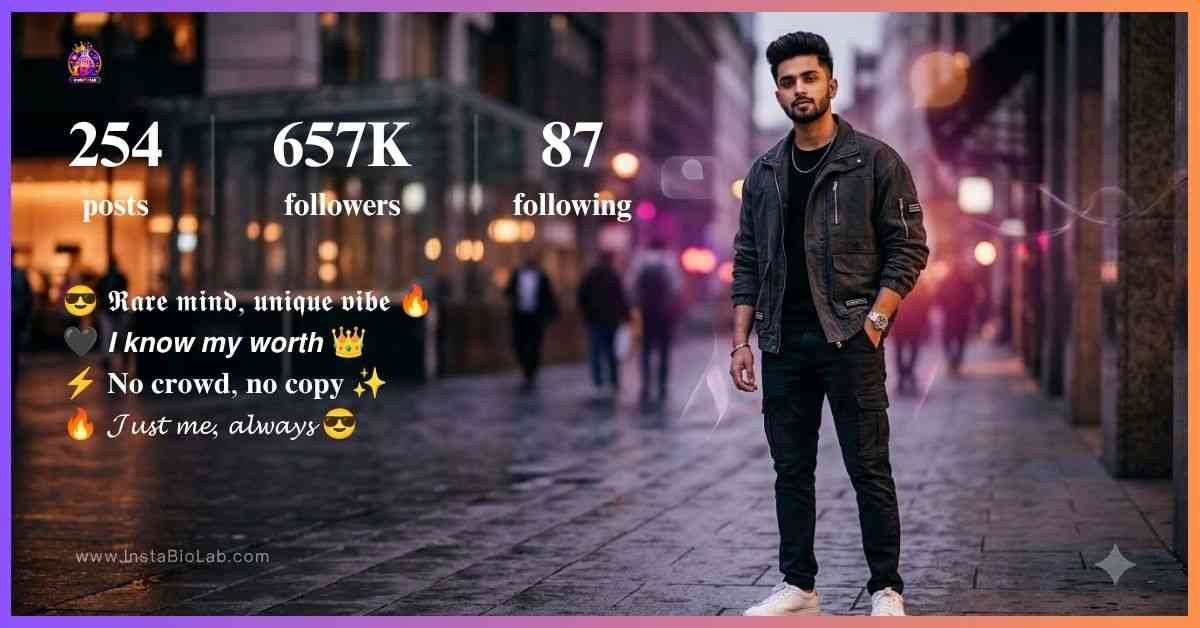 Attitude Instagram Bio​