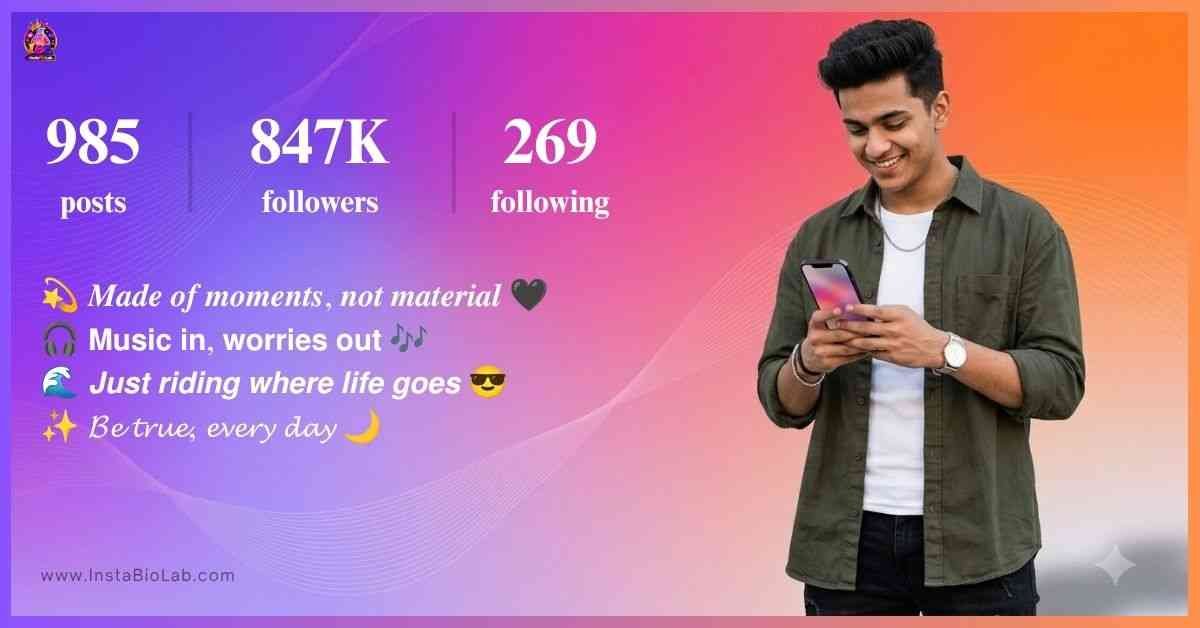 Best Bio For Instagram For Boys​