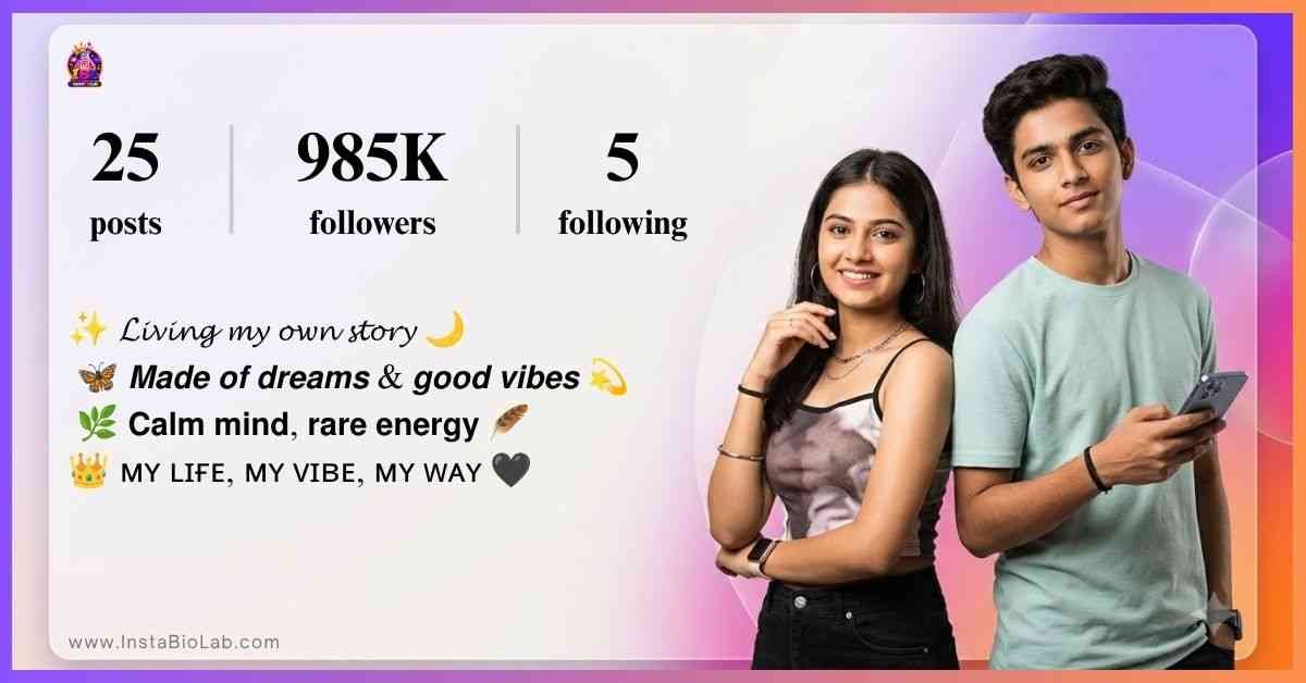 Best Ideas For Instagram Bio