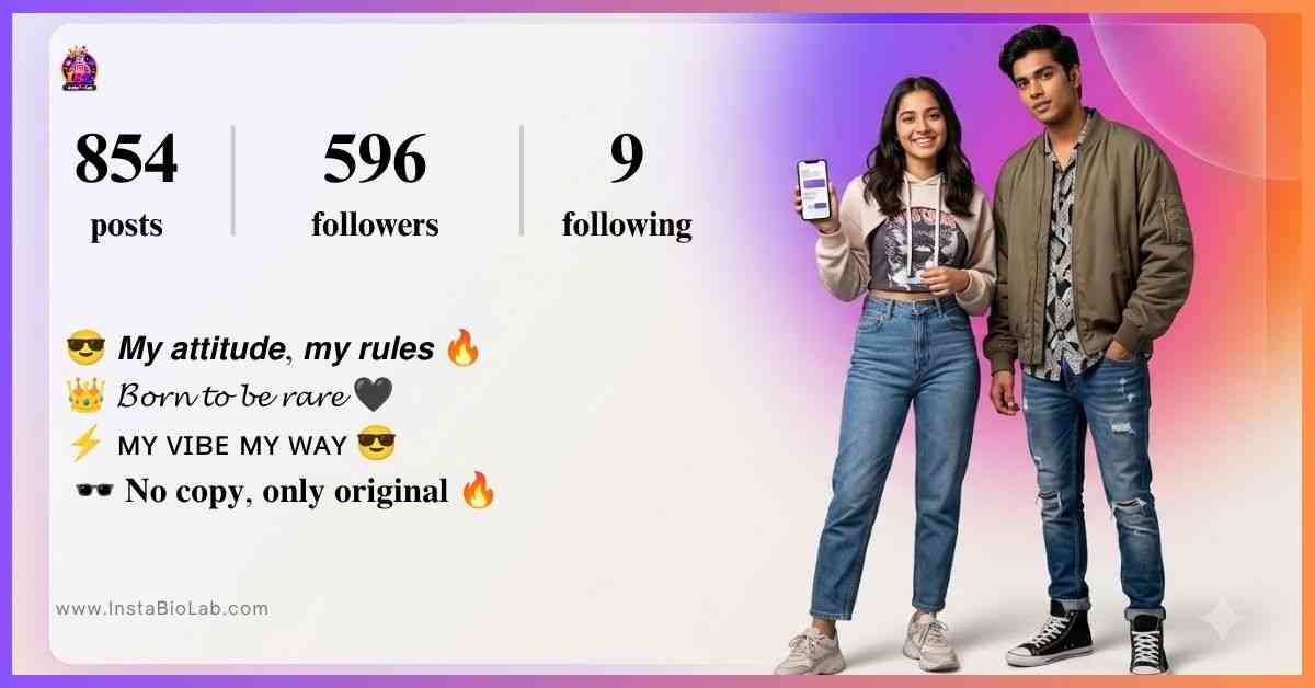 Bio For Instagram For Boy Attitude​
