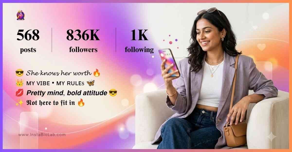 Bio For Instagram For Girls Attitude​