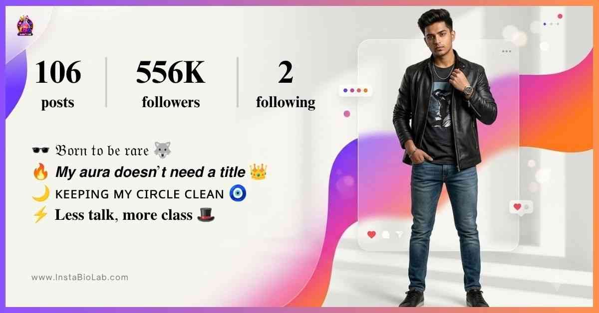 Boys Attitude Bio For Instagram​