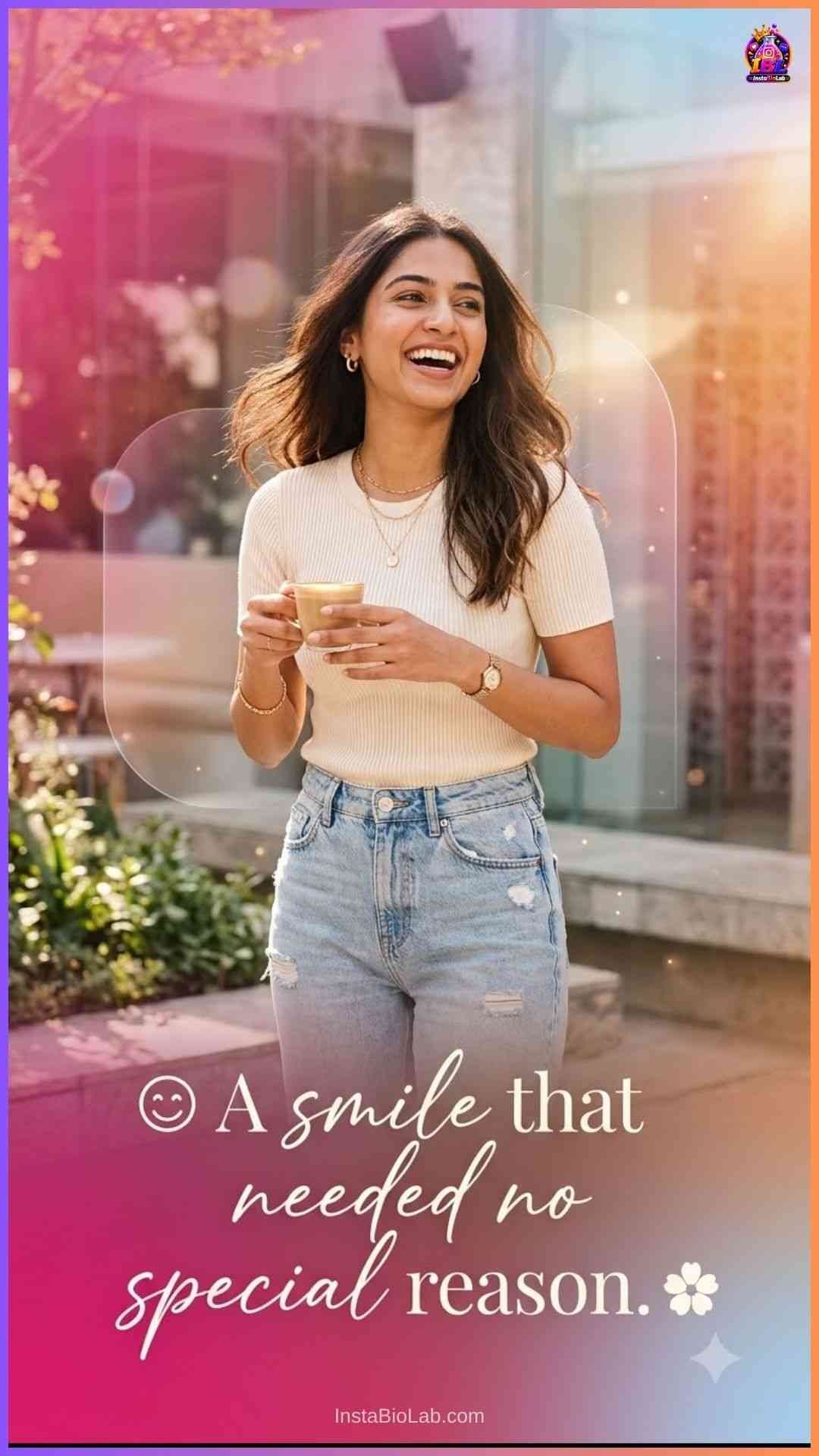 Caption For Girls Smile​