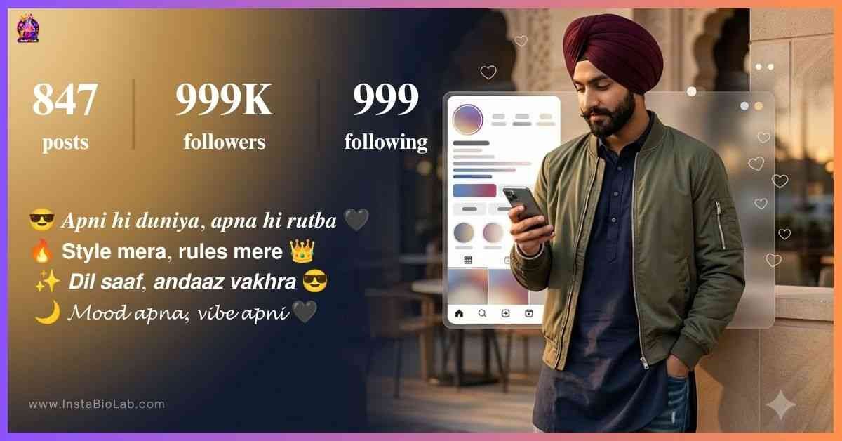 Cool Bio For Insta In Punjabi
