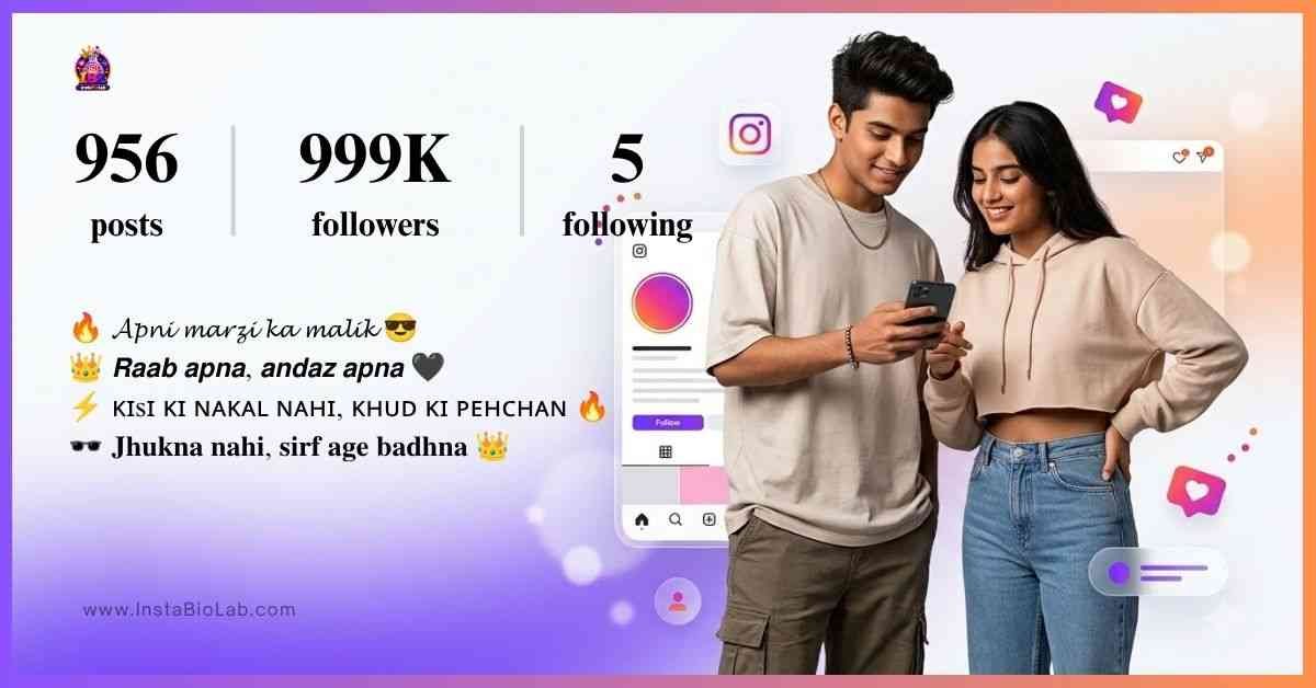 Hindi Attitude Bio For Instagram​
