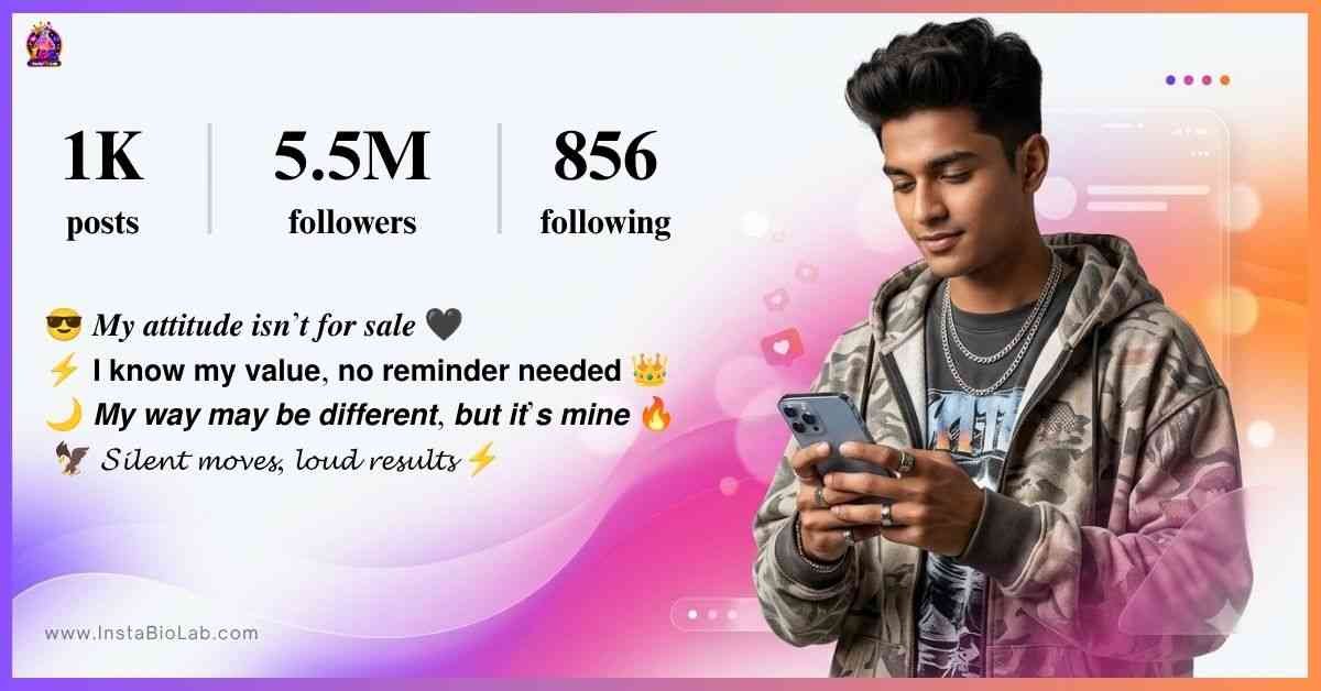 Instagram Bio Attitude