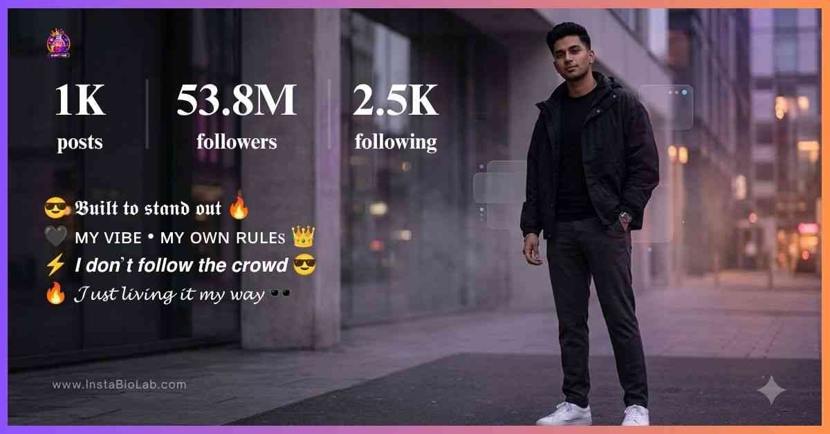 Instagram Bio Attitude​