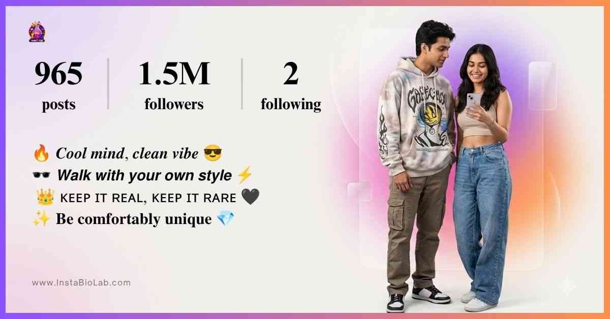 Instagram Bio Font Style For Boy​