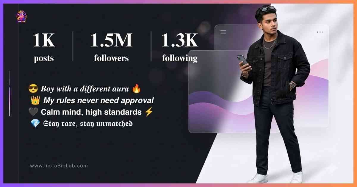Instagram Bio For Boys Attitude​