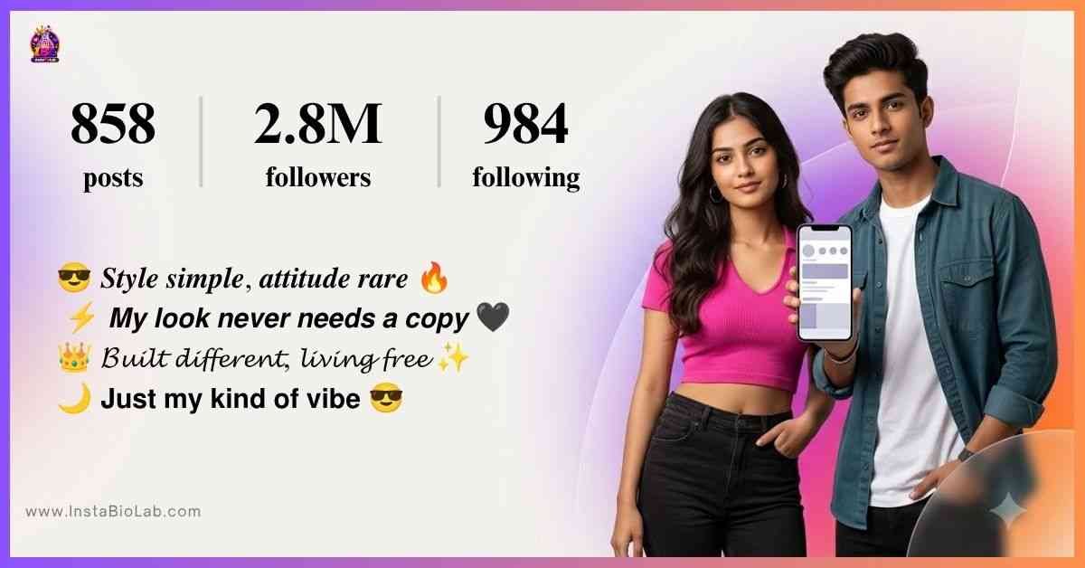 Instagram Bio For Boys Stylish​
