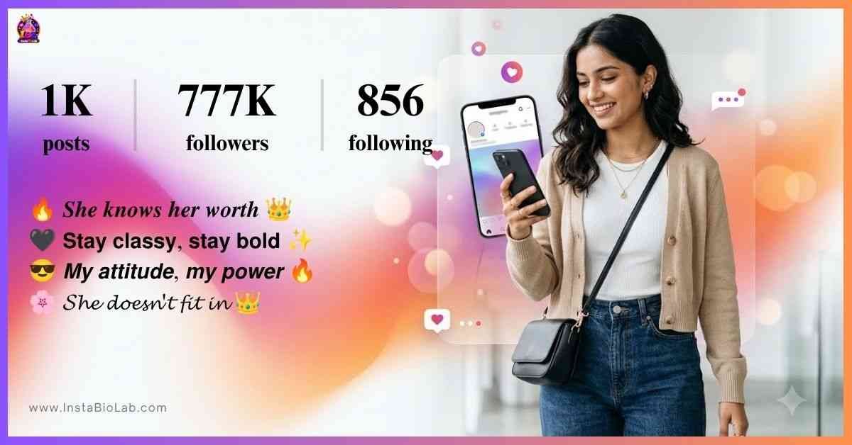 Instagram Bio For Girls Attitude​