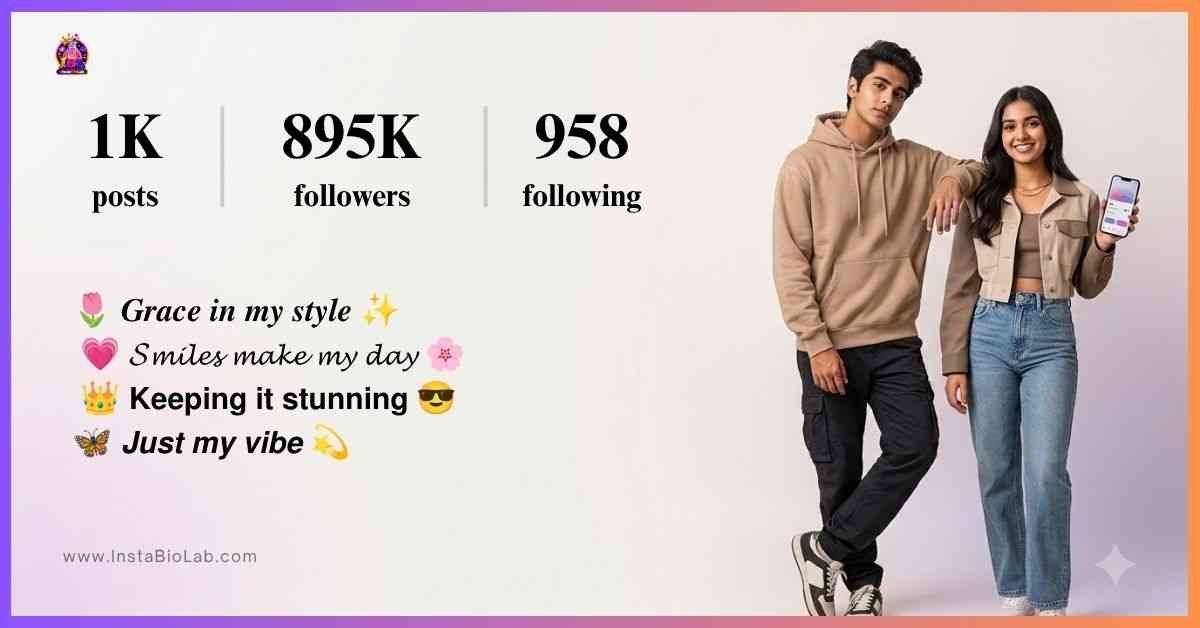 Instagram Bio For Girls Stylish Font​