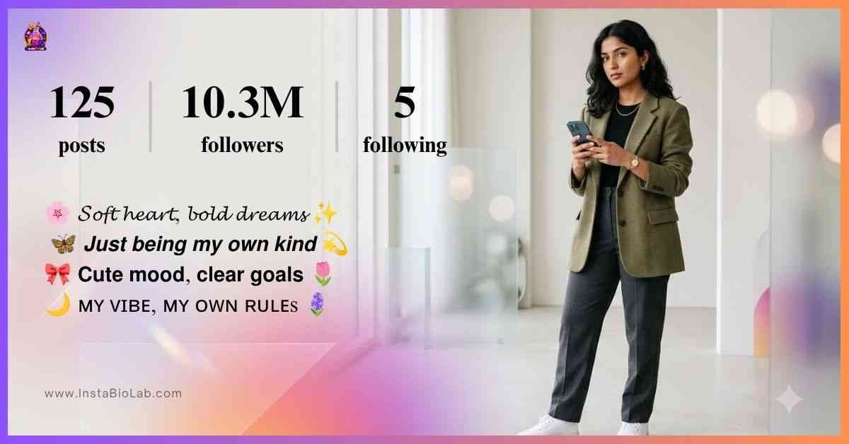 Instagram Bio Ideas For Girls​