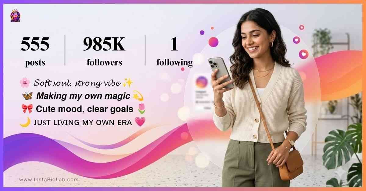 Instagram Bio Ideas With Emoji For Girl​