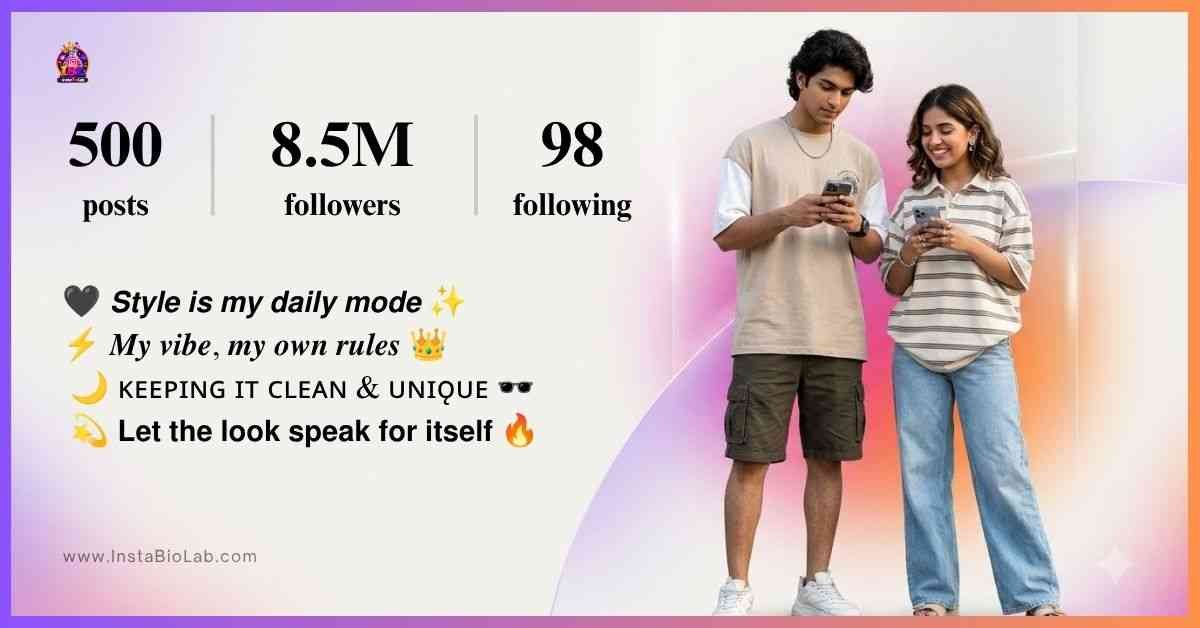 Instagram Bio Style Font​