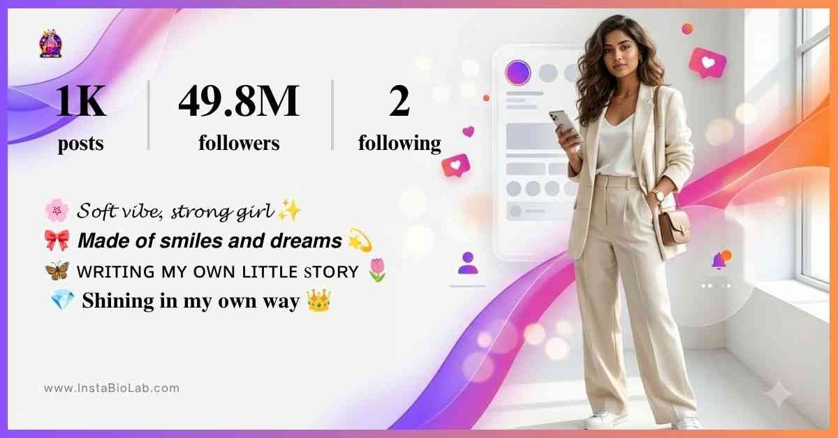Instagram Bio Style Girl​
