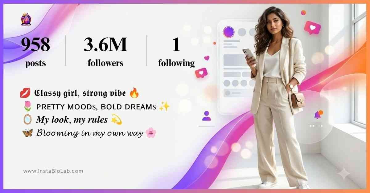 Instagram Bio Style Girl​