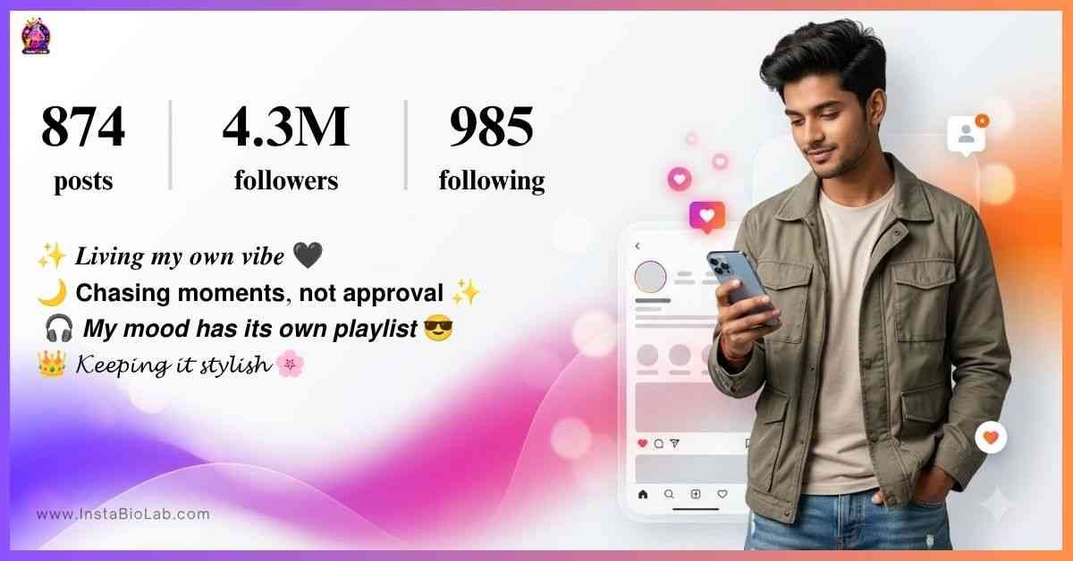 Instagram Style Bio