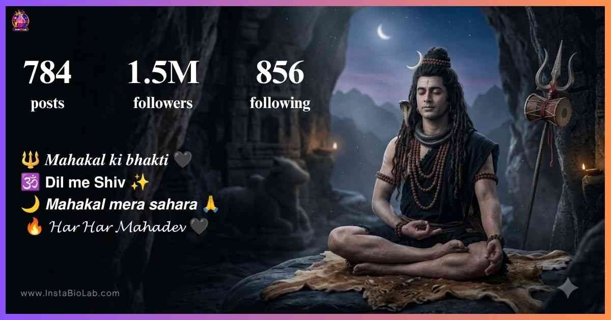 Mahakal Insta Bio​