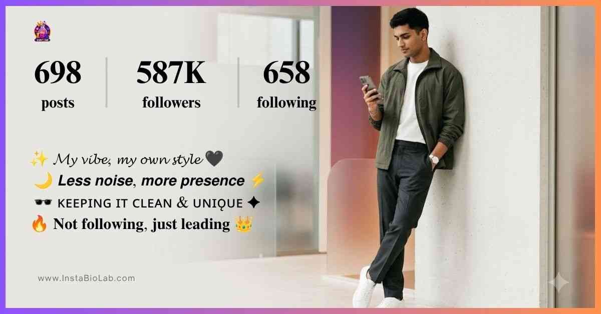 Style Bio For Instagram​