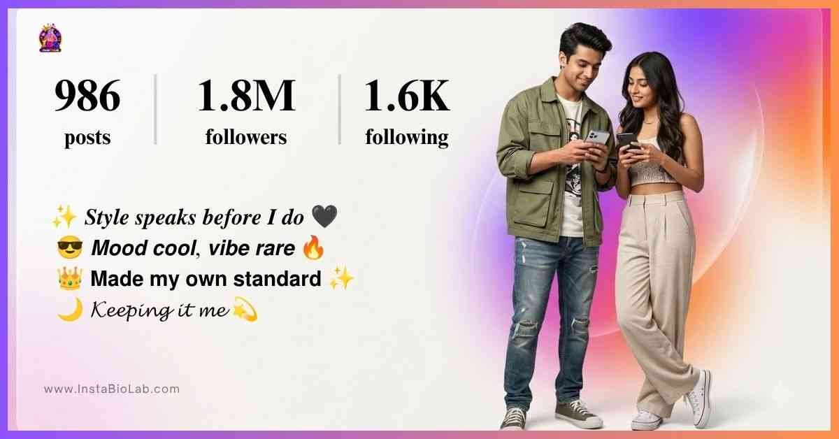 Stylish Instagram Bio​
