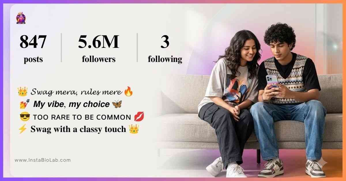Swag Attitude Bio For Instagram For Girl