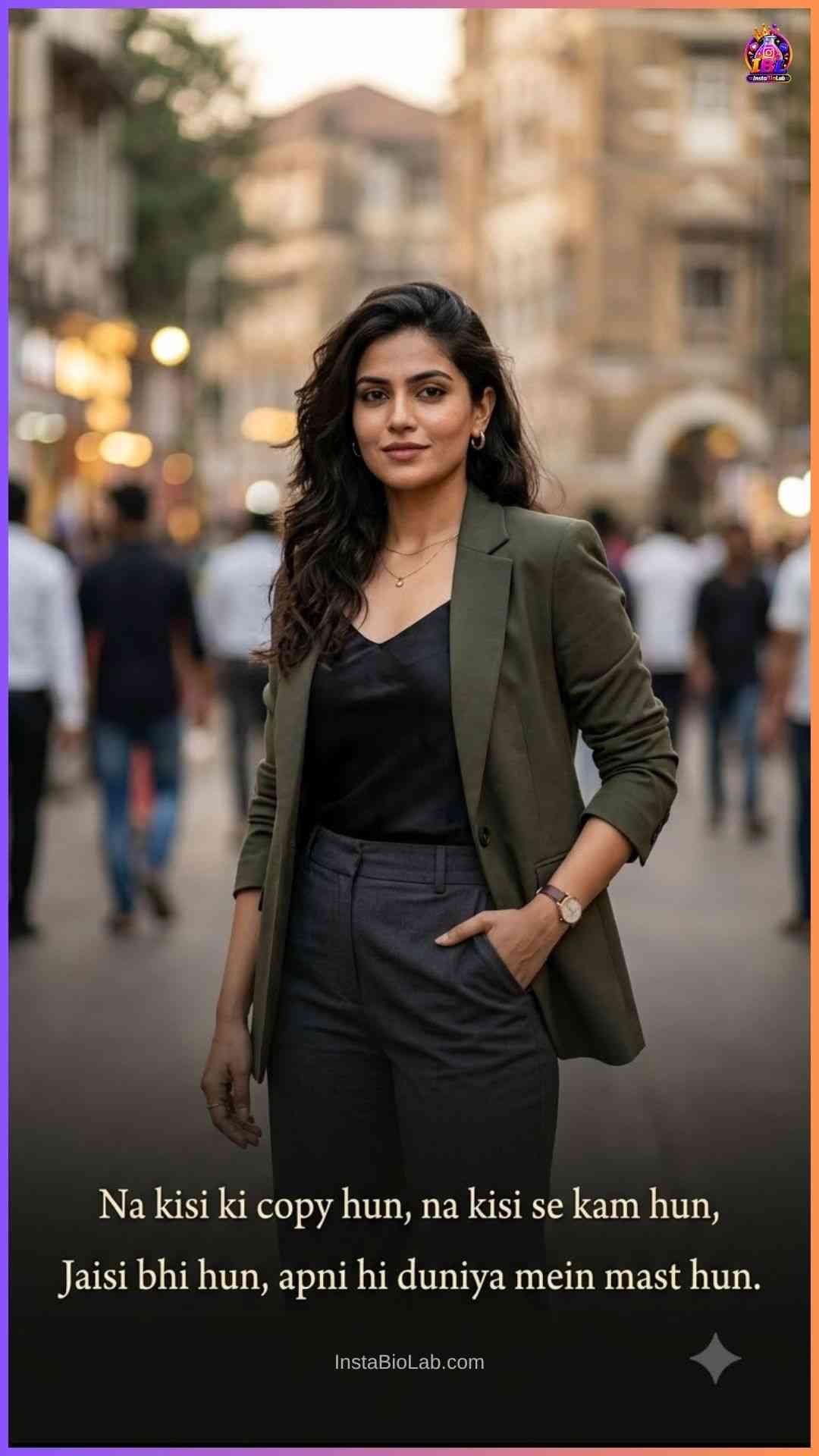 Bindass Attitude Status For Girls​