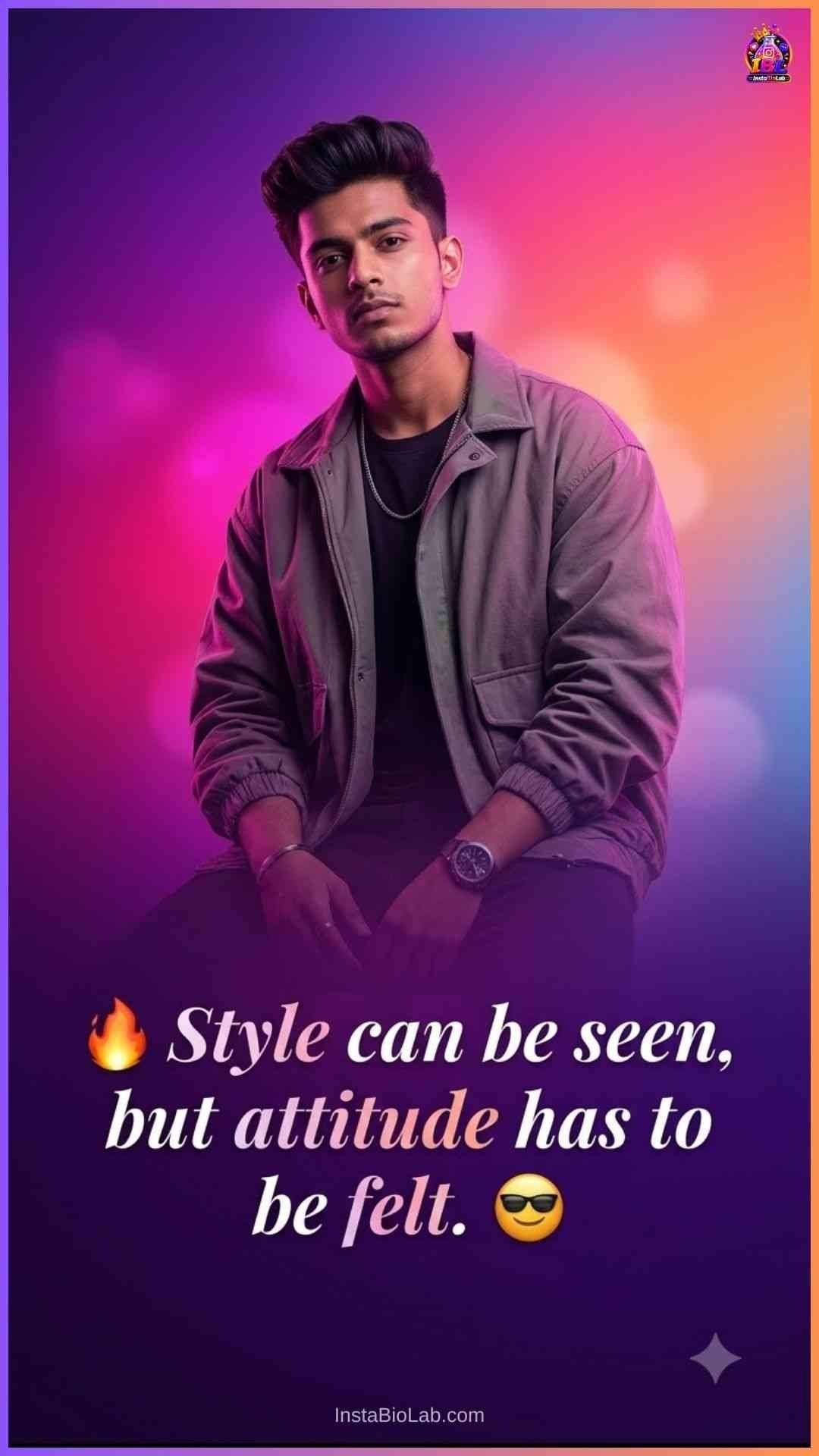 Captions For Instagram For Boys Attitude​