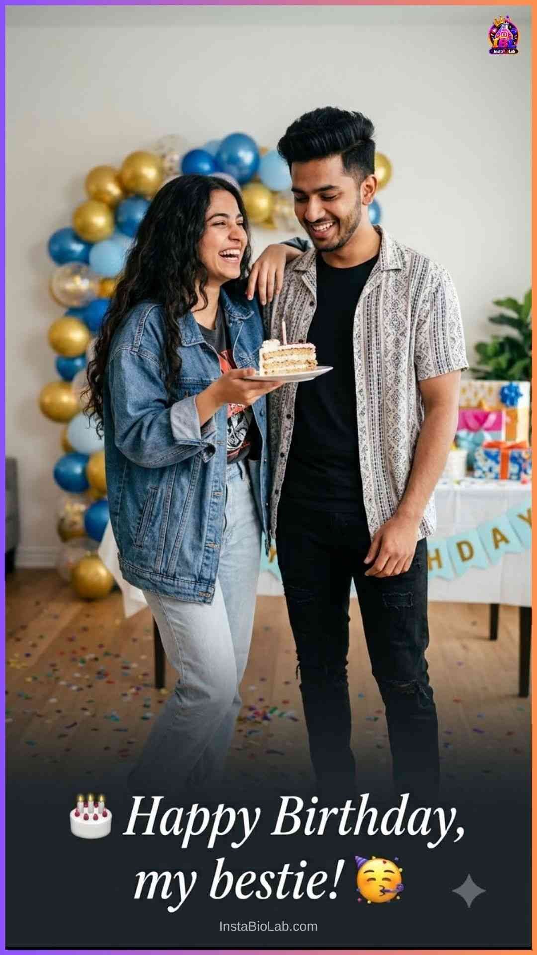Happy Birthday Caption For Best Friend​