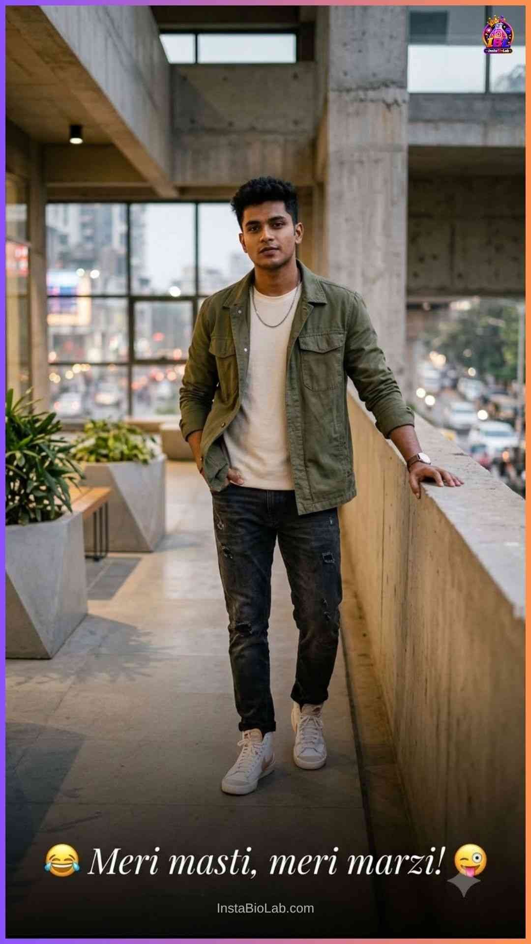 Insta Funny Caption Hindi​