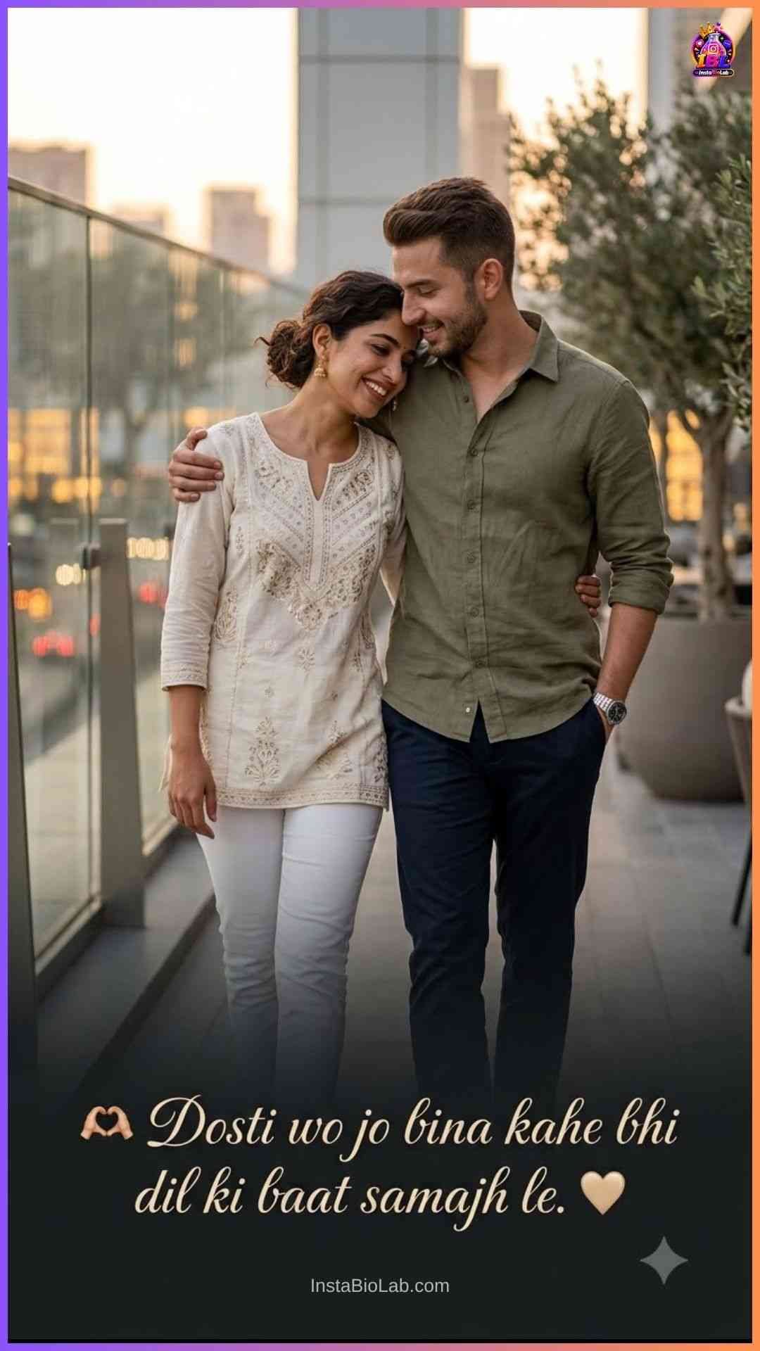 One Line Caption For Best Friend In Hindi