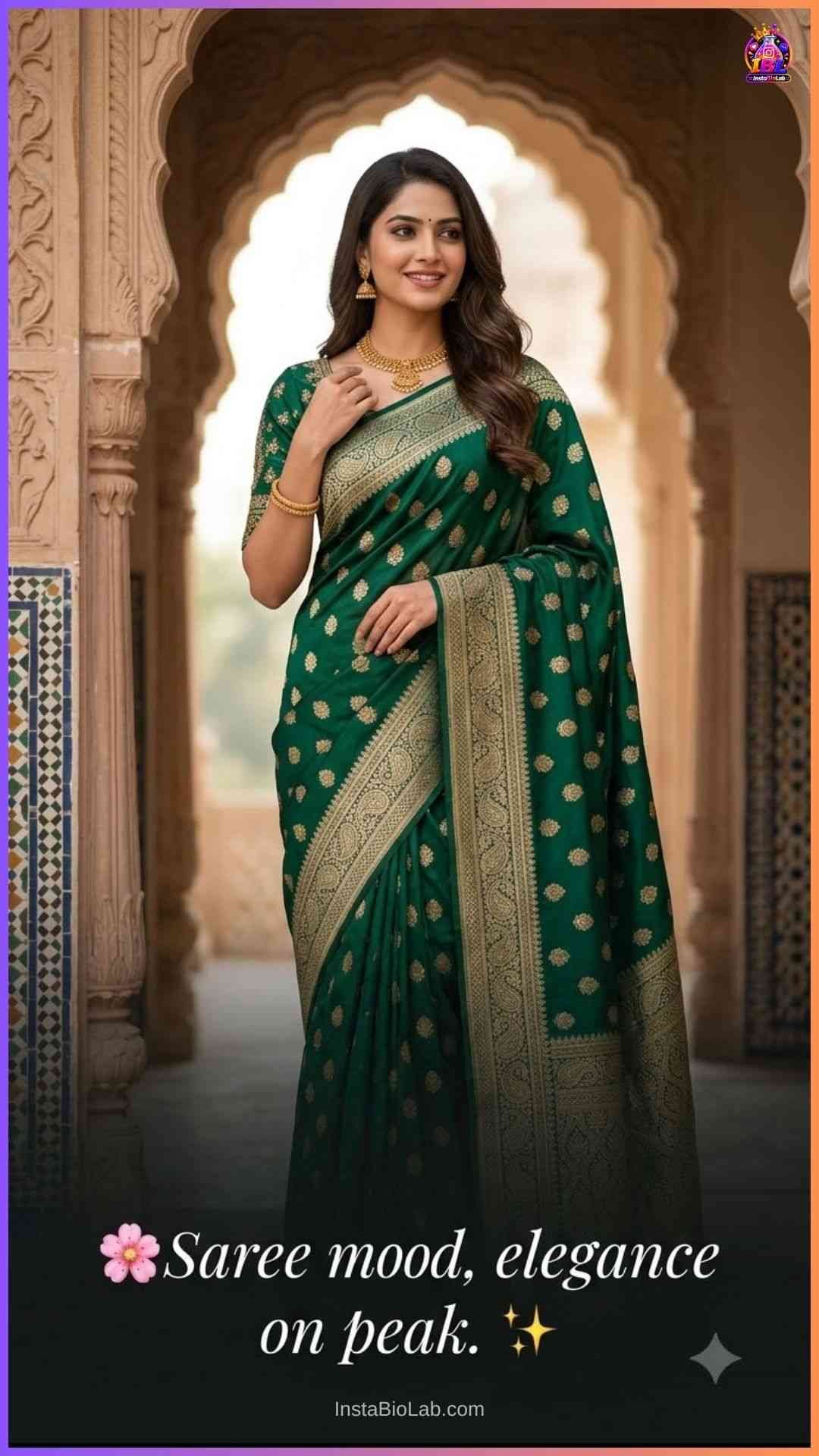 Saree Captions For Instagram​