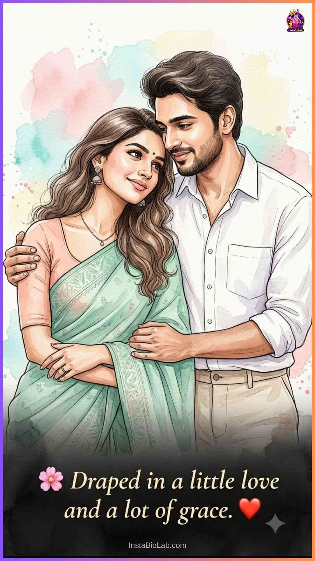 Saree Love Caption For Instagram​