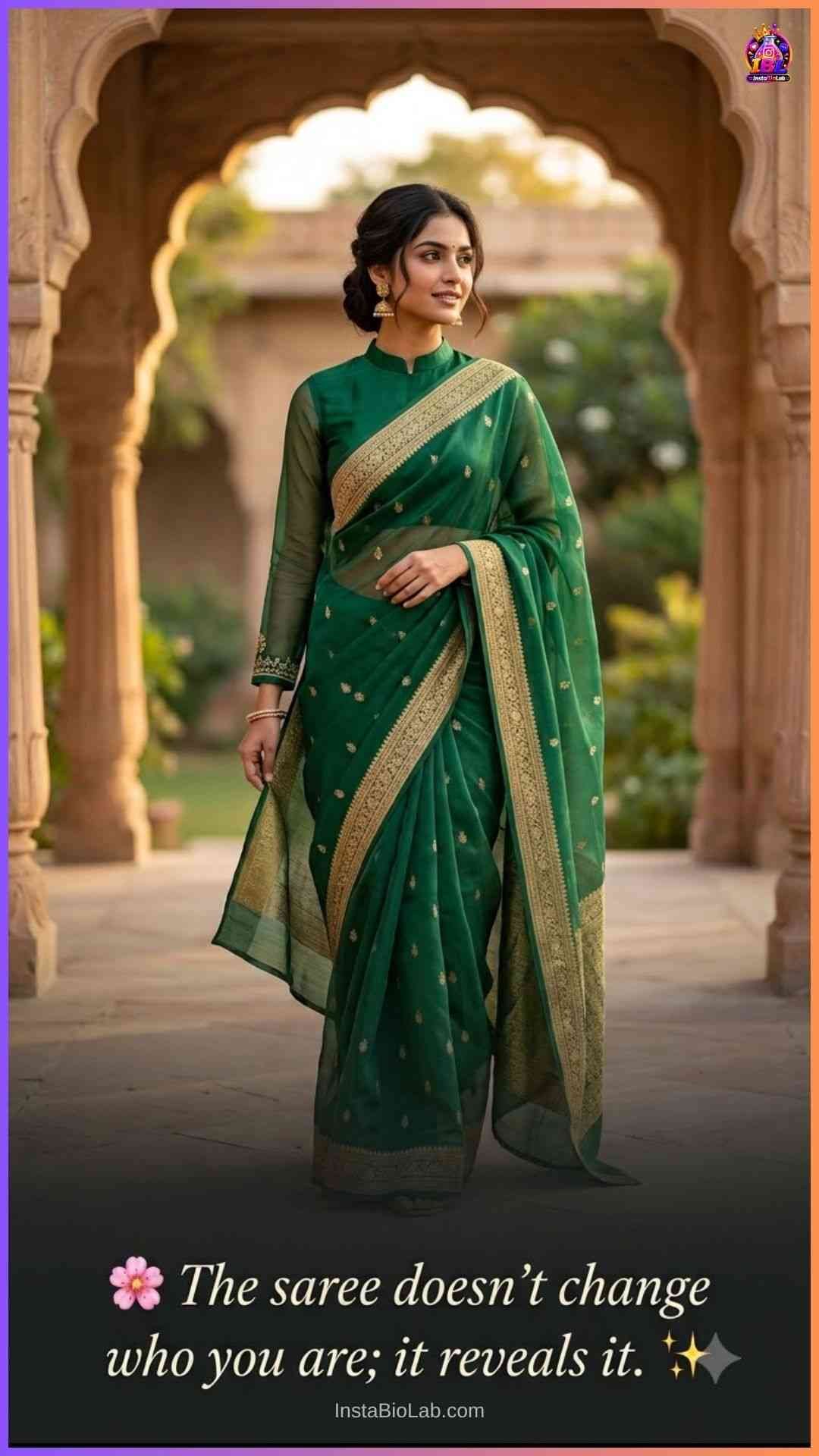 Saree Quotes For Instagram Captions​