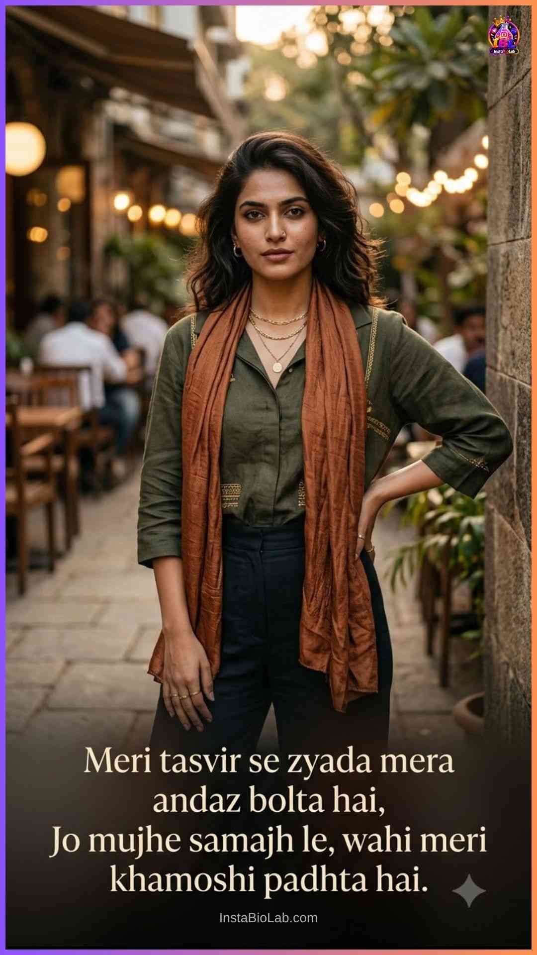 Stylish Girl Pic With Attitude​