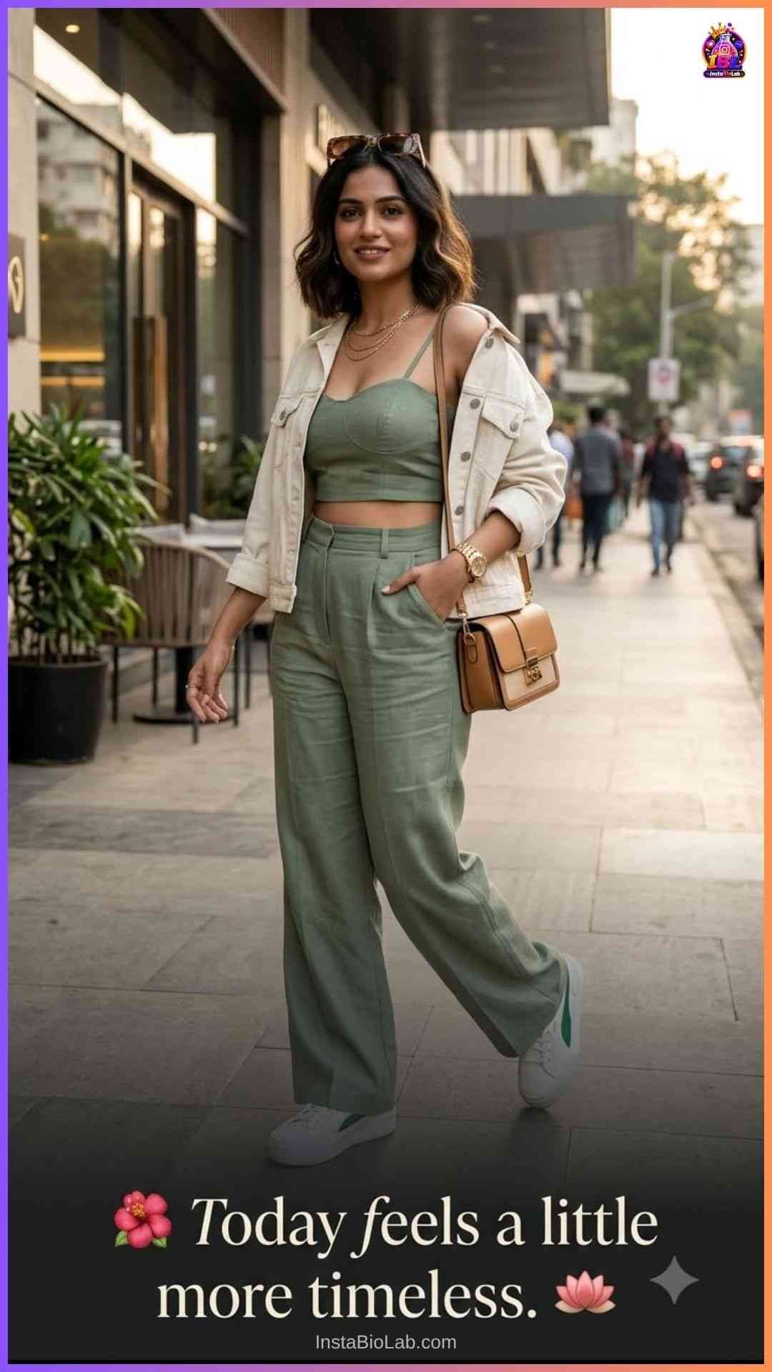Traditional Look Captions For Instagram For Girl​