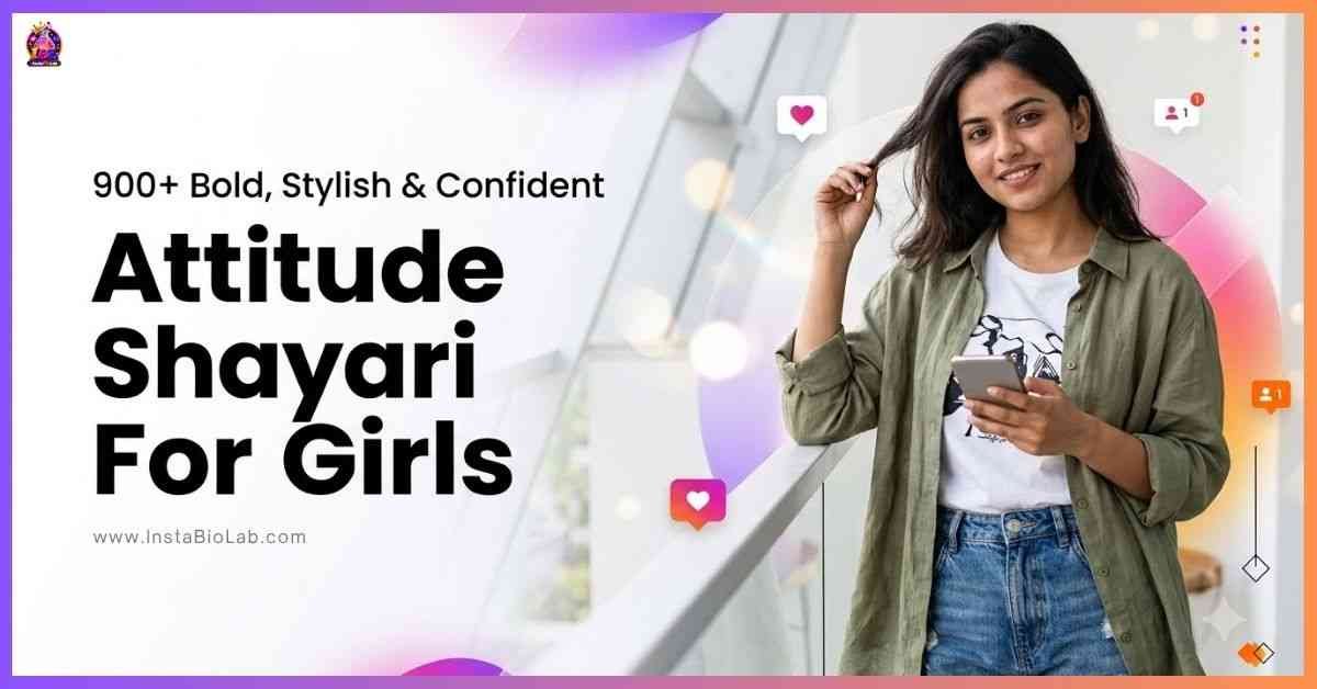 Attitude Shayari For Girls [900+Bold, Stylish & Confident]